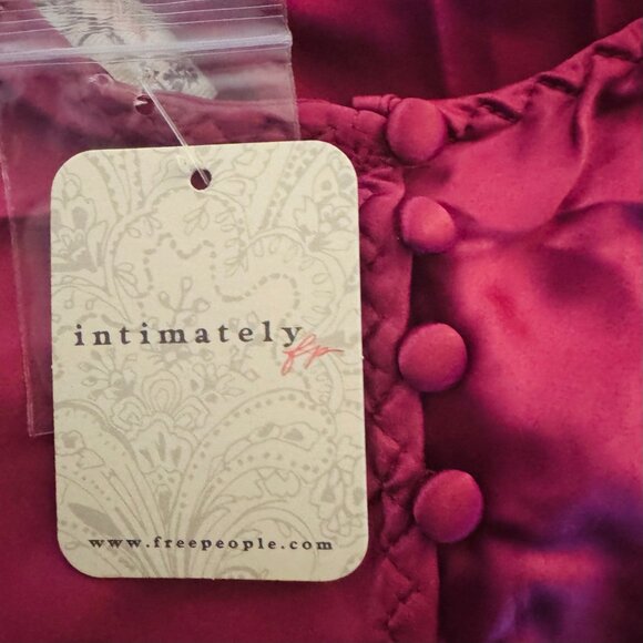 Free People Friday Fever Mini Slip in Sweetheart Pink Rose XL NWT - Picture 7 of 7